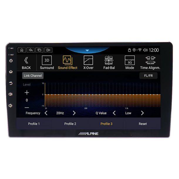 Alpine INE-AX809 Multimediesk�rm CarPlay Android Auto