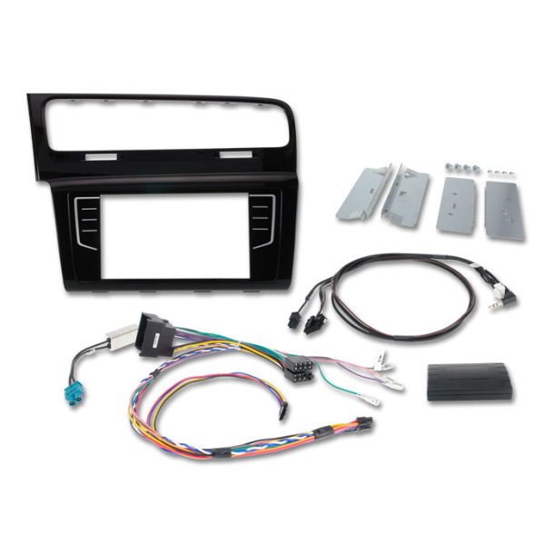 Alpine monteringskit 2-DIN Golf VII