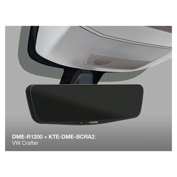 Alpine DME-R1200 inst. kit. Crafter,TGE og VW T6.T6.1