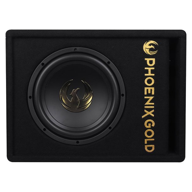 Phoenix Gold 10" aktiv Sub M. kabler &amp; remote