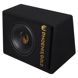 Phoenix Gold 10" aktiv Sub M. kabler &amp; remote