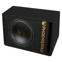 Phoenix Gold 12" aktiv Sub M. kabler &amp; remote