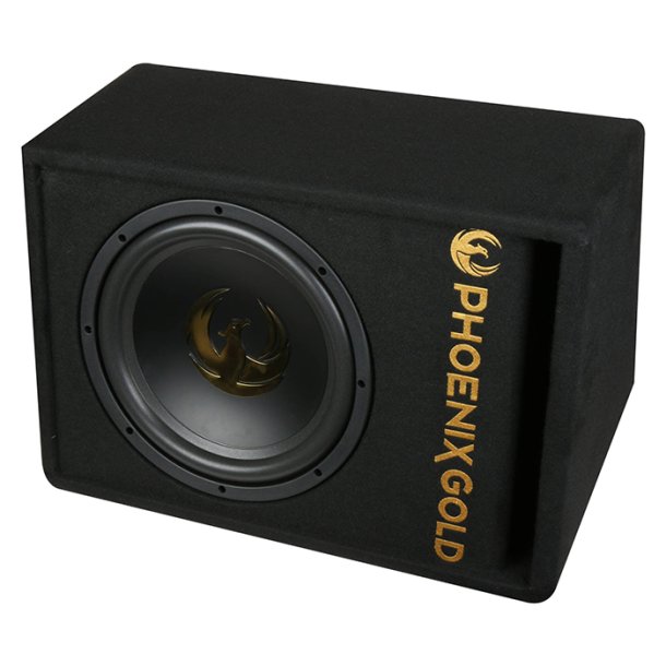 Phoenix Gold 12" aktiv Sub M. kabler &amp; remote