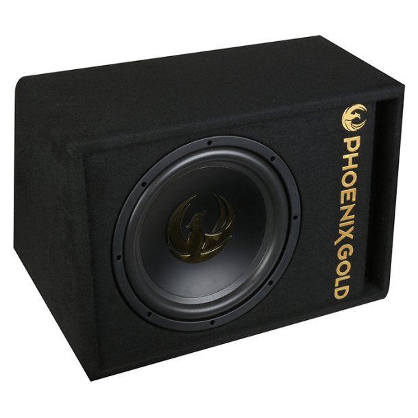 Phoenix Gold 12" aktiv Sub M. kabler &amp; remote