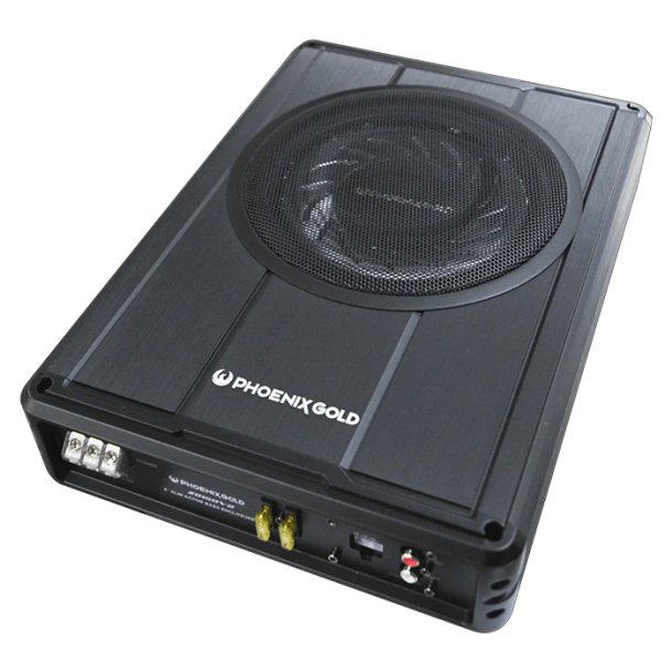 Phoenix Gold 8 aktiv subwoofer under s�de 200W RMS