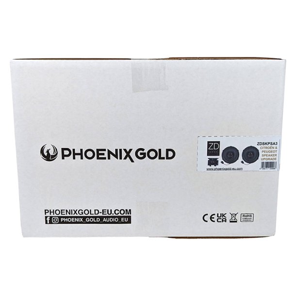 Phoenix Gold Upgrade h�jttalerkit 6,5" til Citroen/Peugeot/Opel/Toyota/Vauxhall
