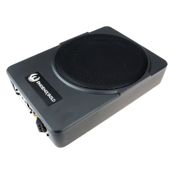 Phoenix Gold 10" aktiv subwoofer under s�de 200W RMS
