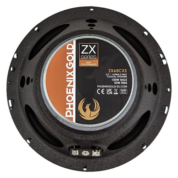 Phoenix Gold 165mm 2-vejs koaksialh�jttaler 50W RMS
