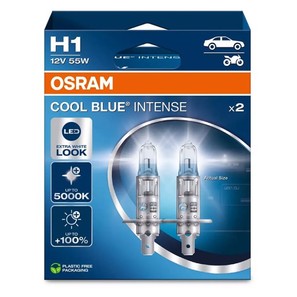 Osram Cool Blue Intense Next Gen H1 55W 12V - S�t
