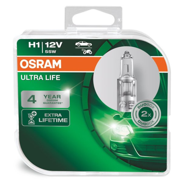 Osram Ultra Life H1 12V - S�t