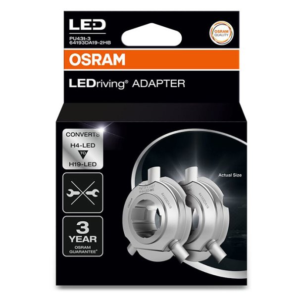 Osram LEDriving Adapter til H19 - S�t