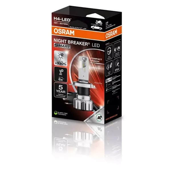 Osram Night Breaker Smart H4-LED 12V Motorcykel - 1 stk