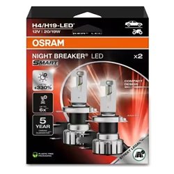 Osram Night Breaker Smart H4/H19 LED 12V - S�t