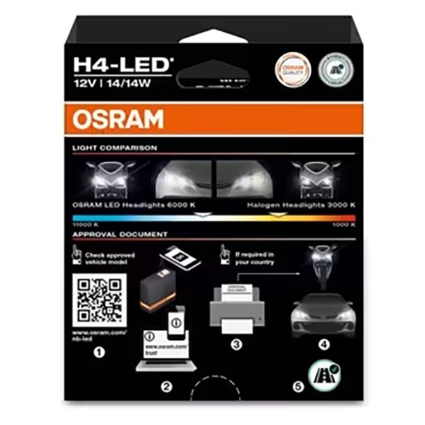 Osram Night Breaker LED Speed H4 12V - S�t.