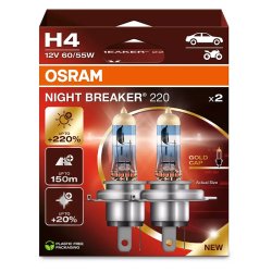 Osram Night Breaker 220 H4 60/55W 12V - S�t