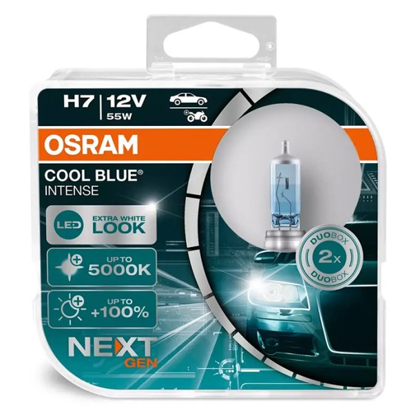 Osram Cool Blue Intense Next Gen H7 55W 12V - S�t
