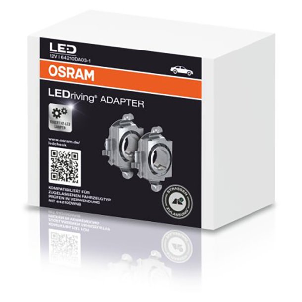 Osram LEDriving Adapter DA03-1 til H7 LED - S�t