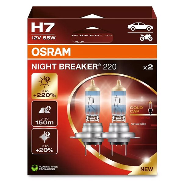 Osram Night Breaker 220 H7 55W 12V - S�t