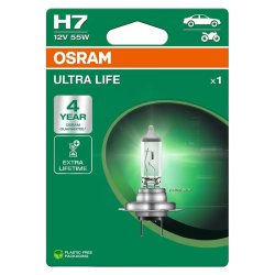 Osram Ultra Life H7 55W 12V - 1 stk. Blister