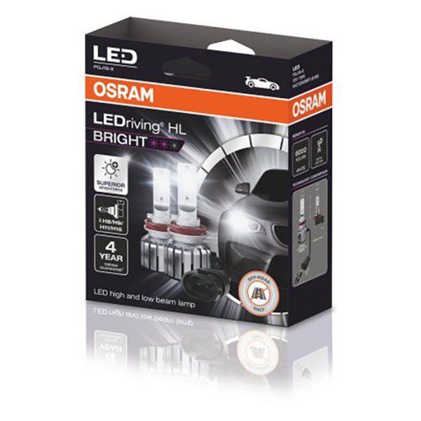Osram LEDriving HL Bright H8, H9, H11, H16 12V - S�t