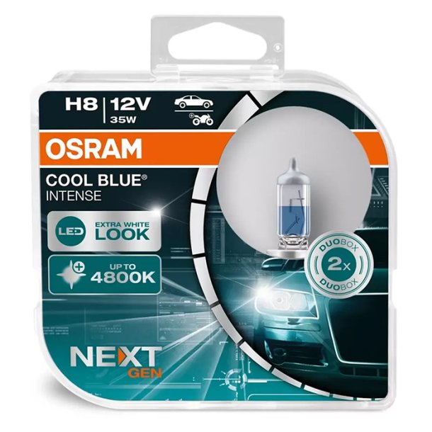 Osram Cool Blue Intense Next Gen H8 35W 12V - S�t