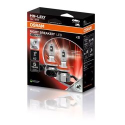 Osram Night Breaker Smart H9 LED 12V - S�t
