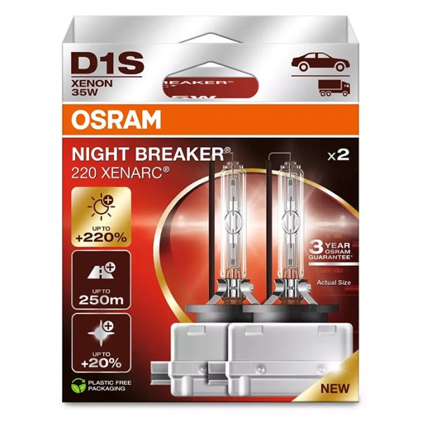 Osram Xenarc Night Breaker 220 D1S Xenon- S�t