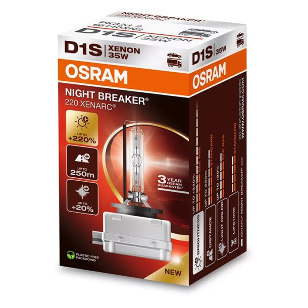 Osram Xenarc Night Breaker 220 D1S Xenon- 1 Stk.