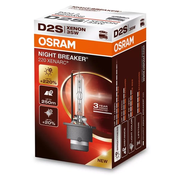 Osram Xenarc Night Breaker 220 D2S Xenon - 1 stk.