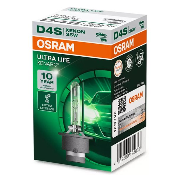 Osram Xenarc Ultra Life D4S Xenon - S�t