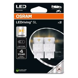 Osram LEDriving SL Gul WY21W - S�t