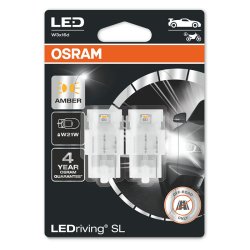 Osram LEDriving SL Gul W21W - S�t