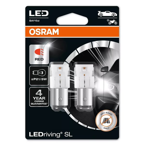 Osram LEDriving SL R�d P21/5W - S�t