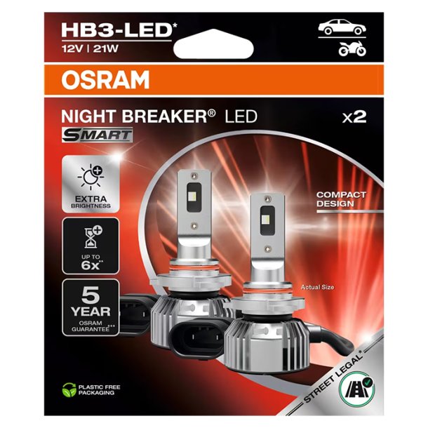 Osram Night Breaker Smart HB3 LED 12V - S�t