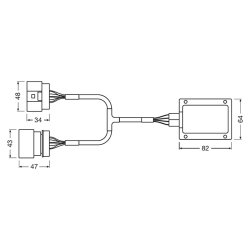 Osram LED Canbus Adapters�t VAG stik