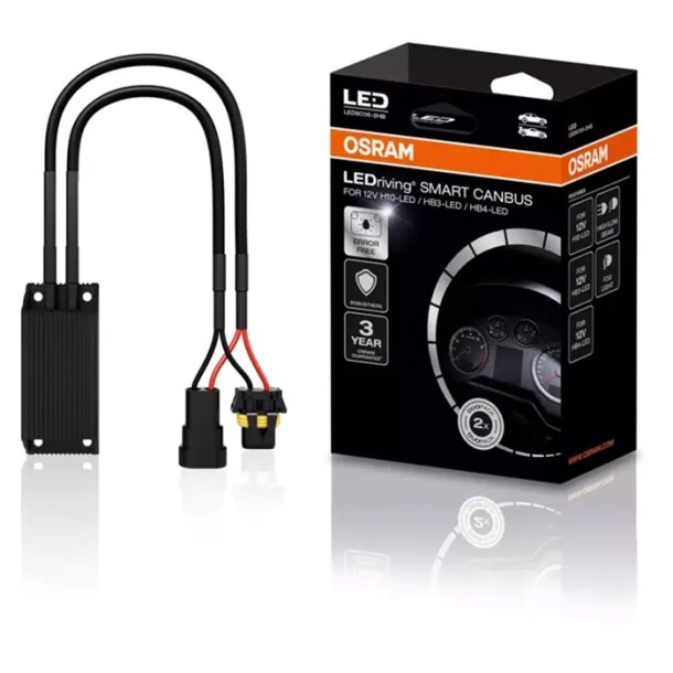 Osram LED Canbus Adapters�t H10, HB3, HB4, H16