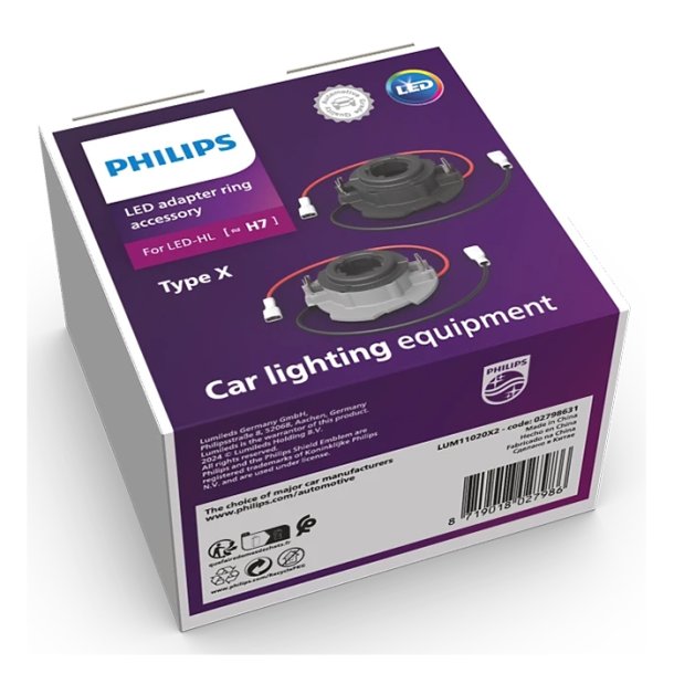 Philips LED Universal Adapter Ringe TYPE X - S�t