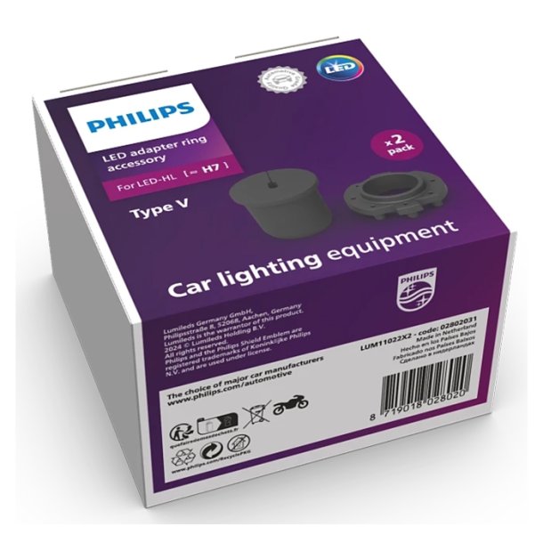 Philips LED Universal Adapter Ringe TYPE V - S�t