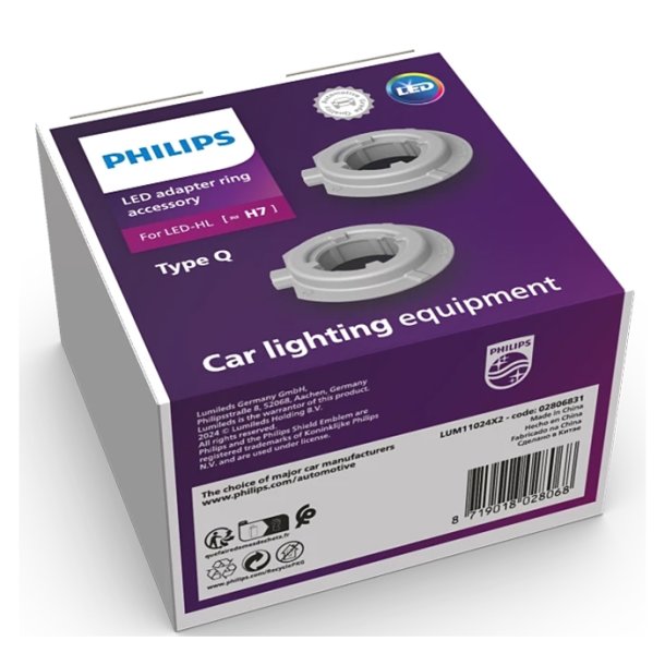 Philips LED Universal Adapter Ringe TYPE Q - S�t