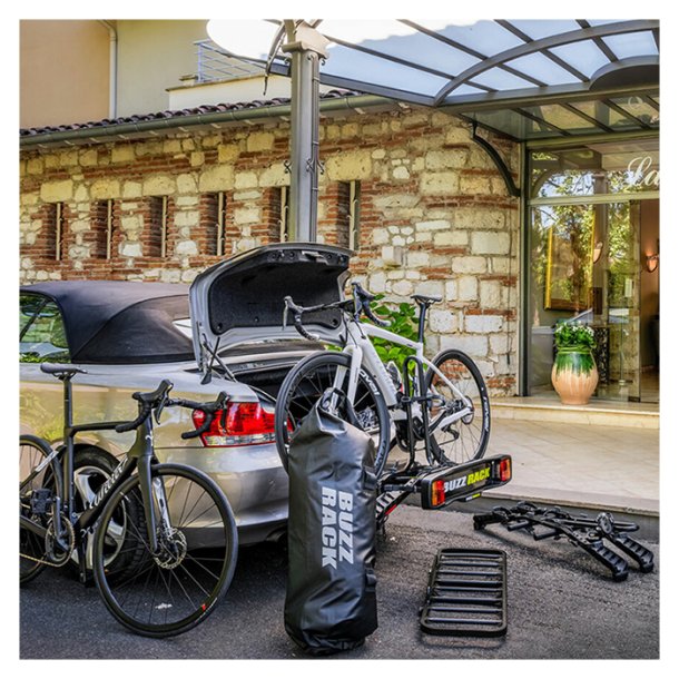Buzzrack Twinbuzz cykelholder og bagageplatform 7-pol