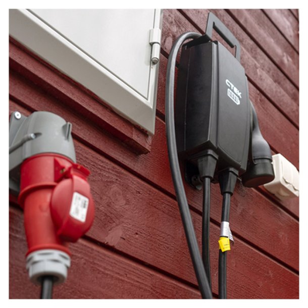 CTEK Njord Elbillader Type 2 inkl. v�gbeslag