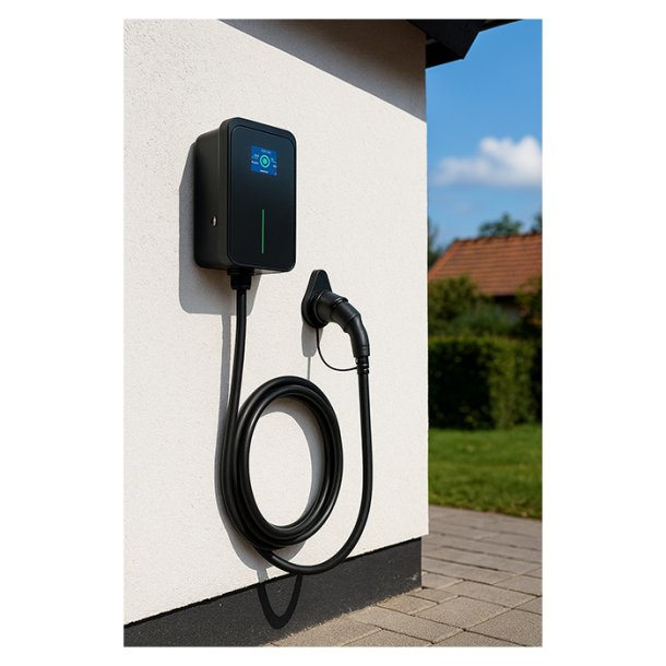 Avant ladeboks til elbil 11kW/16A 3-faset 7 Meter