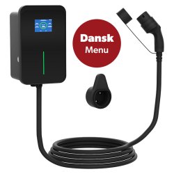 Avant ladeboks til elbil 11/22kW/32A 3-faset 7 Meter