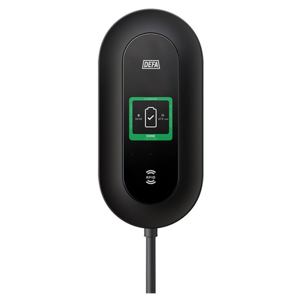 DEFA Power ladestation inkl. v�gbeslag, 6 m. kabel 22kw
