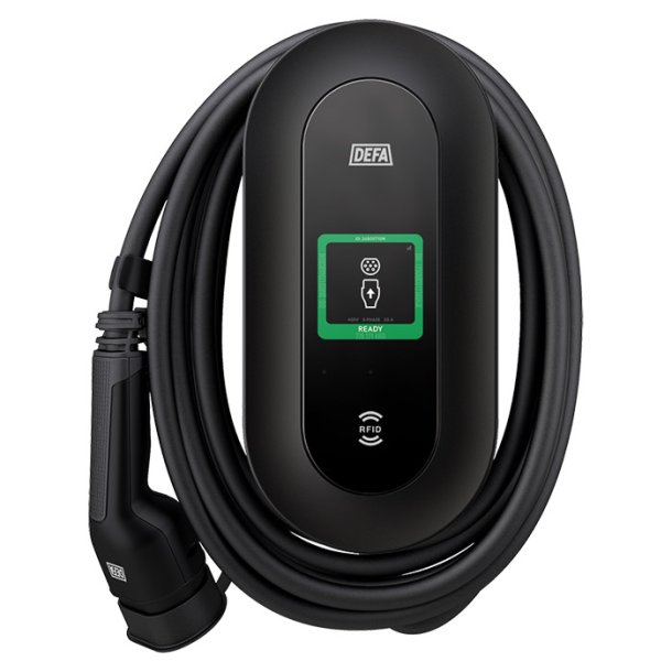 DEFA Power ladestation inkl. v�gbeslag, 6 m. kabel 22kw