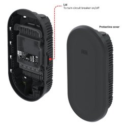 DEFA Power Ready S V�gbeslag inkl MCB