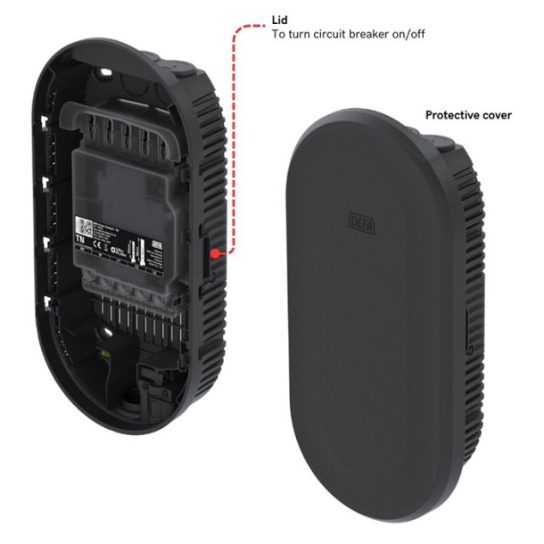 DEFA Power Ready S V�gbeslag inkl MCB