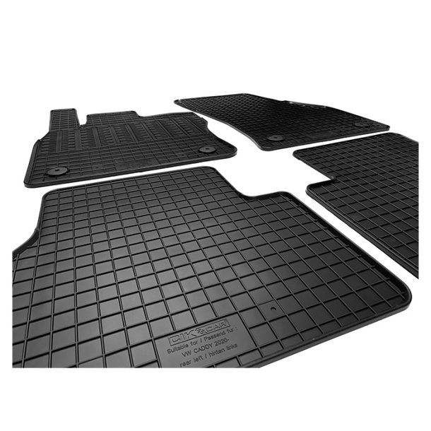Gummim�tter VW Caddy 2020- 5 pers.