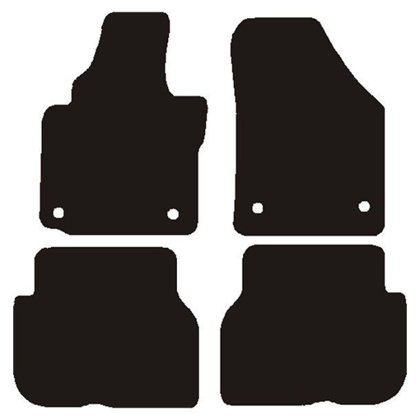 M�tter VW Touran 2003-2007 Oval l�s