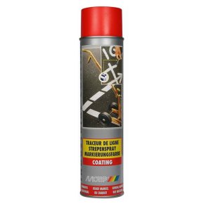 Motip R�d trolley markeringsspray 600ml.